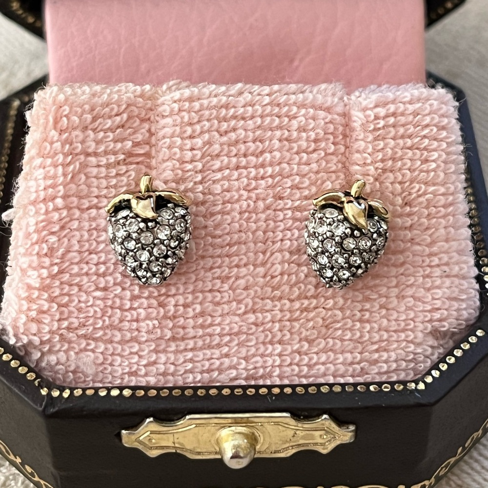 Juicy Couture Strawberry Stud Earrings